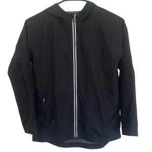 Bundle‎ & Save KIDS BOYS SZ M WIND BREAKER BLACK REFLECTIVE ZIPPER LIGHT WEIGHT